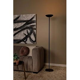 ZENITH floor lamp LED 20W 3000K black (Lucide)