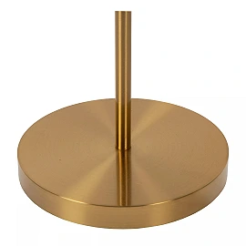 ZENITH floor reading lamp LED 20W + 4W brass (Lucide)