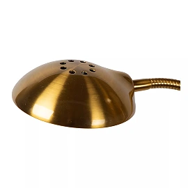 ZENITH floor reading lamp LED 20W + 4W brass (Lucide)