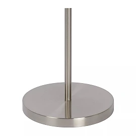 ZENITH floor reading lamp LED 20W + 4W satin chrome (Lucide)