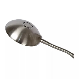 ZENITH floor reading lamp LED 20W + 4W satin chrome (Lucide)