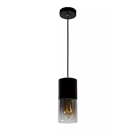 ZINO pendant light Ø10 cm 1xE27 Smoke Grey (Lucide)