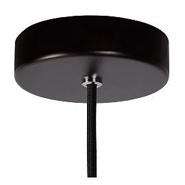 ZINO pendant light Ø10 cm 1xE27 Smoke Grey (Lucide)