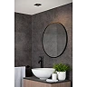 ZIVA Recessed spotlight Bathroom 1x50W GU10 IP44 Black (Lucide)