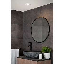 ZIVA Recessed spotlight Bathroom 1x50W GU10 IP44 White (Lucide)