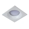 ZIVA Recessed spotlight Bathroom 1x50W GU10 IP44 White (Lucide)