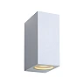 ZORA-LED outdoor wall spotlight 2x5W GU10 white (Lucide)