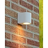 ZORA-LED outdoor wall spotlight 1 x 5 W GU10 3000K white (Lucide)