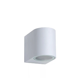 ZORA-LED outdoor wall spotlight 1 x 5 W GU10 3000K white (Lucide)