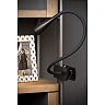 ZOZY clamp lamp LED 1x4 W 3000 K black (Lucide)
