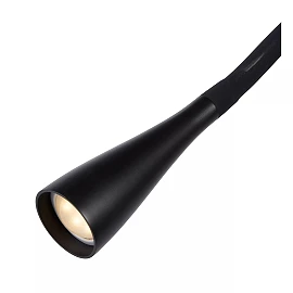 ZOZY klipša lampa LED 1x4 W 3000 K melna (Lucide)