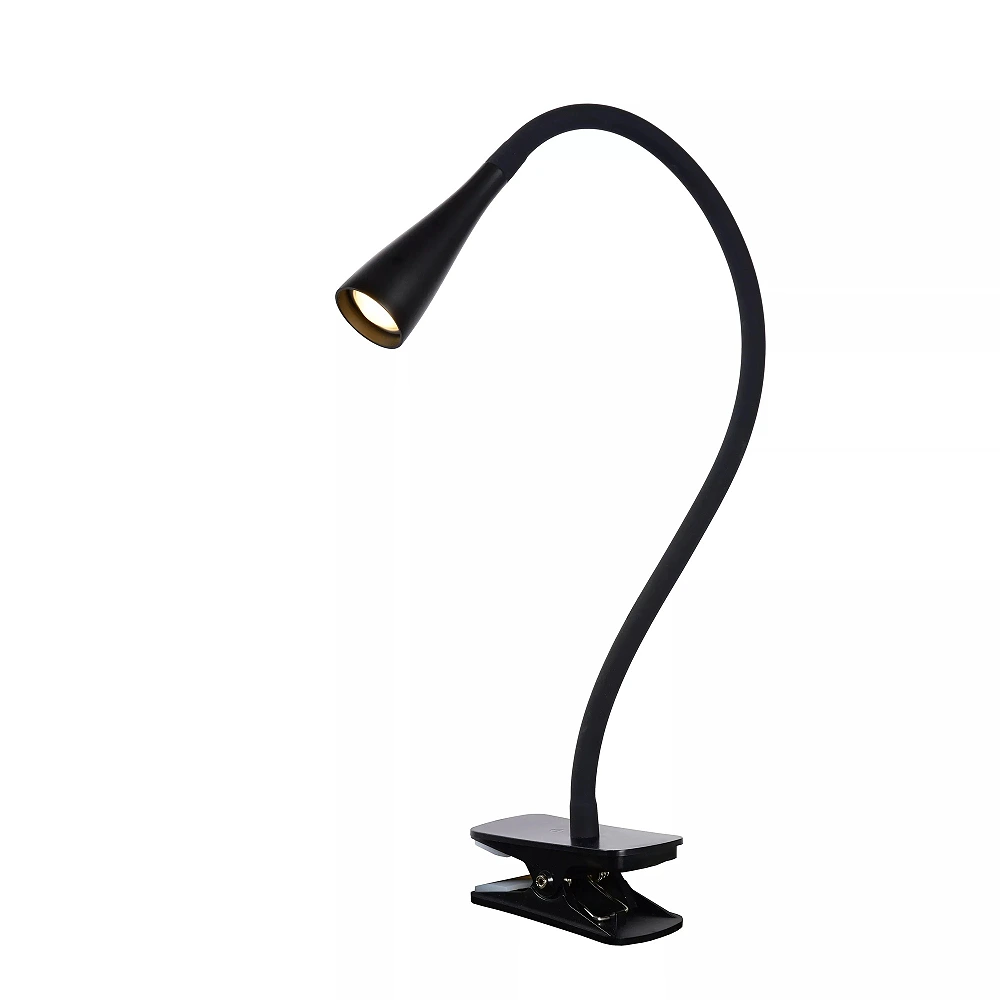 ZOZY klipša lampa LED 1x4 W 3000 K melna (Lucide)