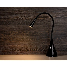 ZOZY galda lampa LED 1x4 W 3000 K melna (Lucide)