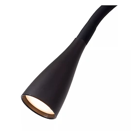 ZOZY floor reading lamp LED 1x4 W 3000 K black (Lucide)