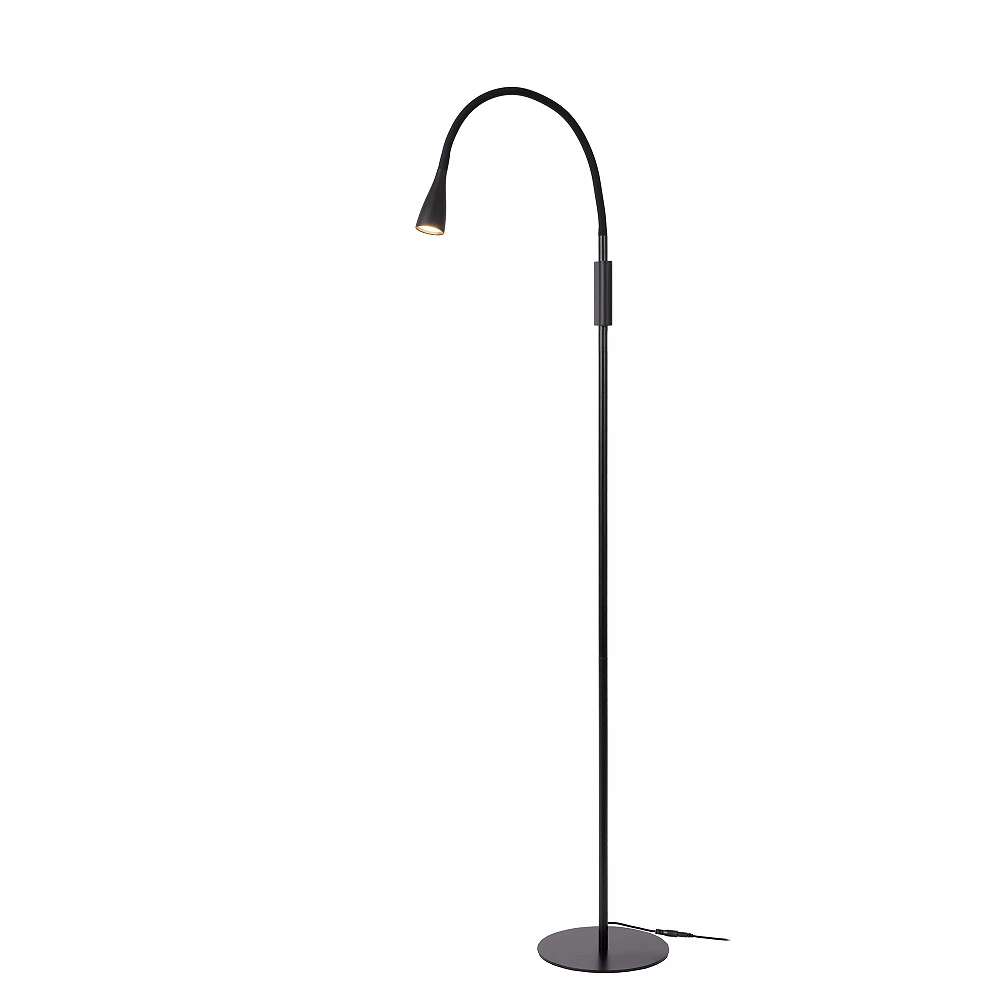 ZOZY floor reading lamp LED 1x4 W 3000 K black (Lucide)