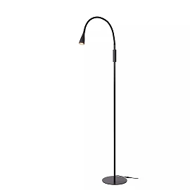 ZOZY floor reading lamp LED 1x4 W 3000 K black (Lucide)