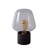 BECKY table lamp Ø20 cm 1xE27 smoke grey (Lucide)