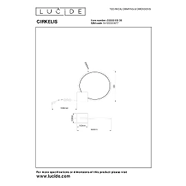 CIRKELIS 6W Table Lamp (Lucide)