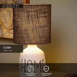 COSBY table lamp Ø16,5 cm 1xE14 white (Lucide)