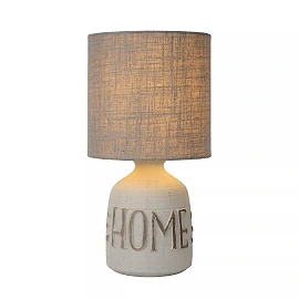 COSBY table lamp Ø16,5 cm 1xE14 grey (Lucide)