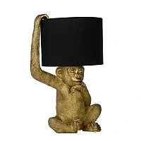 Table lamp "EXTRAVAGANZA CHIMP", black, 1xE14 - 10502-81-30 (Lucide)