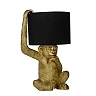 Table lamp "EXTRAVAGANZA CHIMP", black, 1xE14 - 10502-81-30 (Lucide)