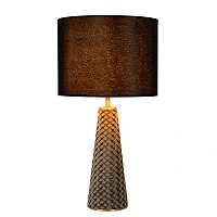 EXTRAVAGANZA VELVET - Table lamp - Ø 25 cm - 1xE27 - Black (Lucide)