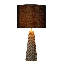 EXTRAVAGANZA VELVET - Table lamp - Ø 25 cm - 1xE27 - Black (Lucide)