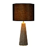 EXTRAVAGANZA VELVET - Table lamp - Ø 25 cm - 1xE27 - Black (Lucide)
