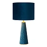 EXTRAVAGANZA VELVET - Table lamp - Ø 25 cm - 1xE27 - Turquoise (Lucide)