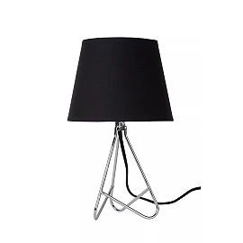 GITTA table lamp Ø17 cm 1xE14 chrome (Lucide)