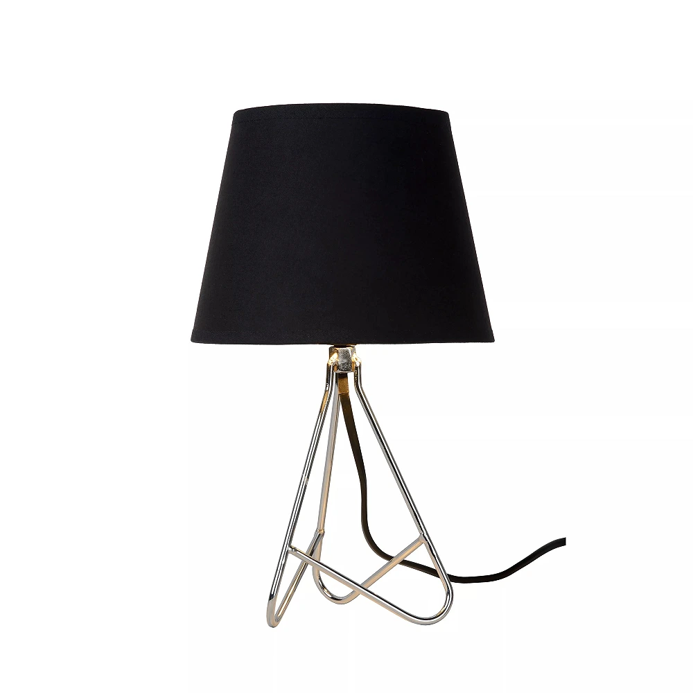 GITTA table lamp Ø17 cm 1xE14 chrome (Lucide)
