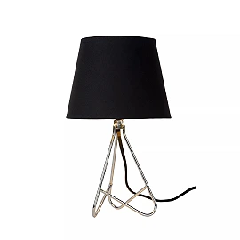 GITTA table lamp Ø17 cm 1xE14 chrome (Lucide)
