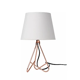 GITTA table lamp Ø17 cm 1xE14 copper (Lucide)