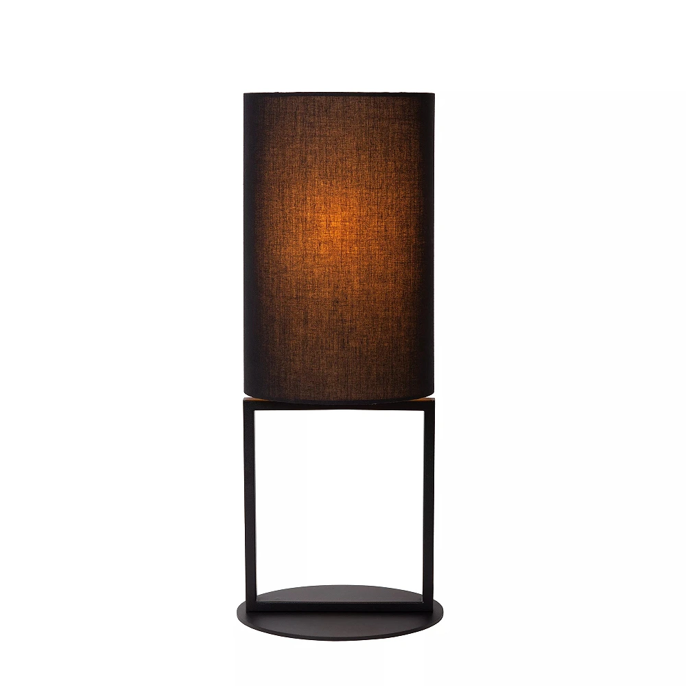 HERMAN galda lampa Ø20 cm 1xE27 melna (Lucide)