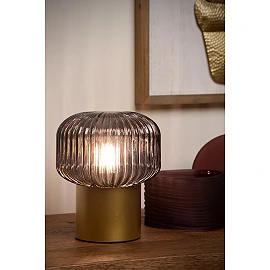 JANY table lamp Ø16 cm 1xE14 matt gold / brass (Lucide)