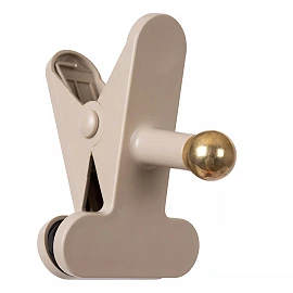 JOLAN rechargeable LED desk/clamp/wall lamp taupe (Lucide)