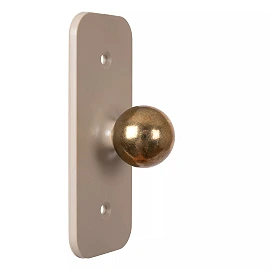 JOLAN rechargeable LED desk/clamp/wall lamp taupe (Lucide)