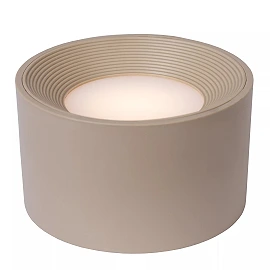 JOLAN rechargeable LED desk/clamp/wall lamp taupe (Lucide)