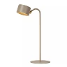 JOLAN rechargeable LED desk/clamp/wall lamp taupe (Lucide)