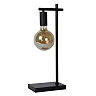 Table lamp "LEANNE", 1x E27, black metal - 21521-01-30 (Lucide)
