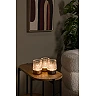 LILY rechargeable LED table lamp set of 3 matt gold / brass (Lucide)