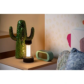 LORALI rechargeable IP44 LED table lamp black (Lucide)