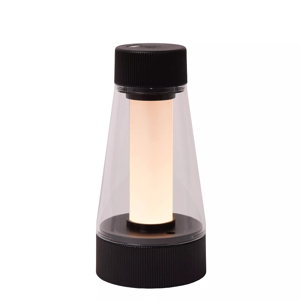 LORALI rechargeable IP44 LED table lamp black (Lucide)