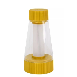 LORALI rechargeable IP44 LED table lamp ocher yellow (Lucide)