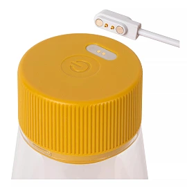 LORALI rechargeable IP44 LED table lamp ocher yellow (Lucide)
