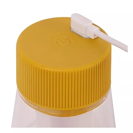 LORALI rechargeable IP44 LED table lamp ocher yellow (Lucide)