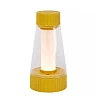 LORALI rechargeable IP44 LED table lamp ocher yellow (Lucide)