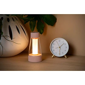 LORALI rechargeable IP44 LED table lamp pink (Lucide)