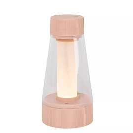 LORALI rechargeable IP44 LED table lamp pink (Lucide)